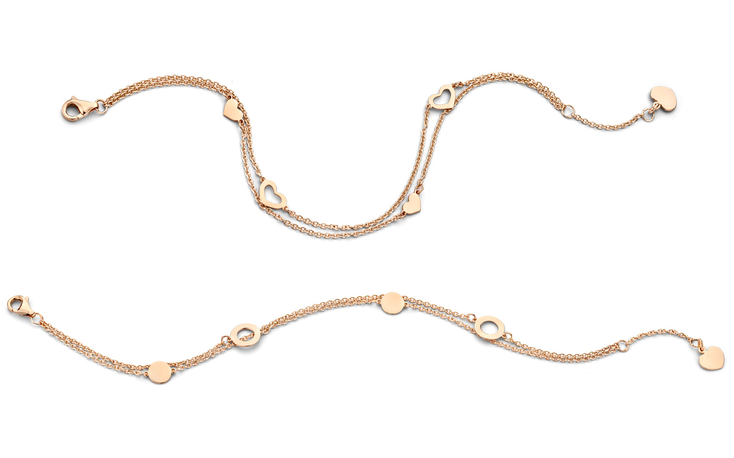 Collection-Tollet-Bracelets-Double-chaine a prix tendres